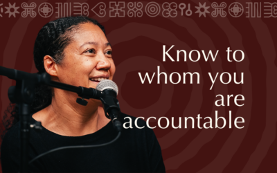 Know to Whom You Are Accountable